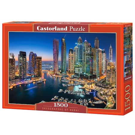 Castorland Skyscrapers of Dubai Jigsaw Puzzle - 1500 Piece C-151813-2